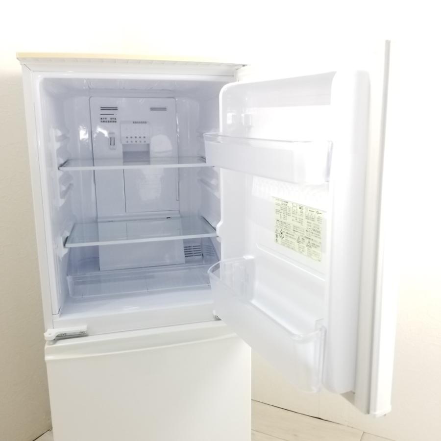 SHARP（シャープ） 中古 137L 2ドア冷蔵庫 つけかえどっちもドア SJ