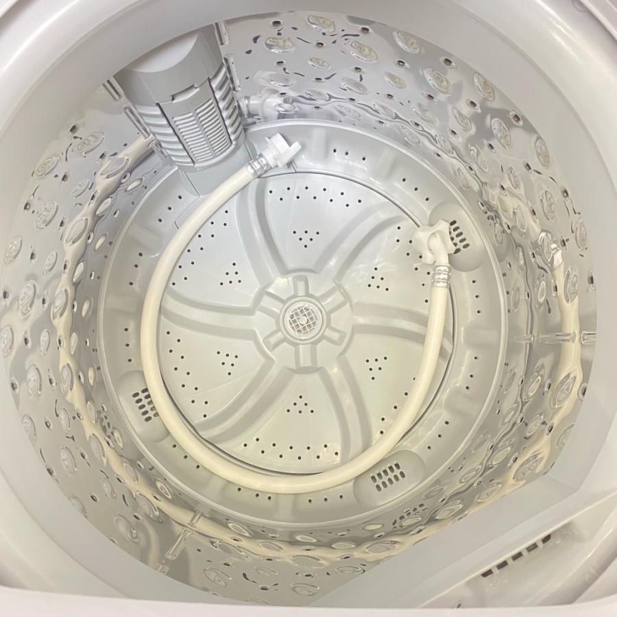 中古 maxzen 6.0kg 全自動洗濯機 JW06MD01WB 2018年製 ガラストップ 