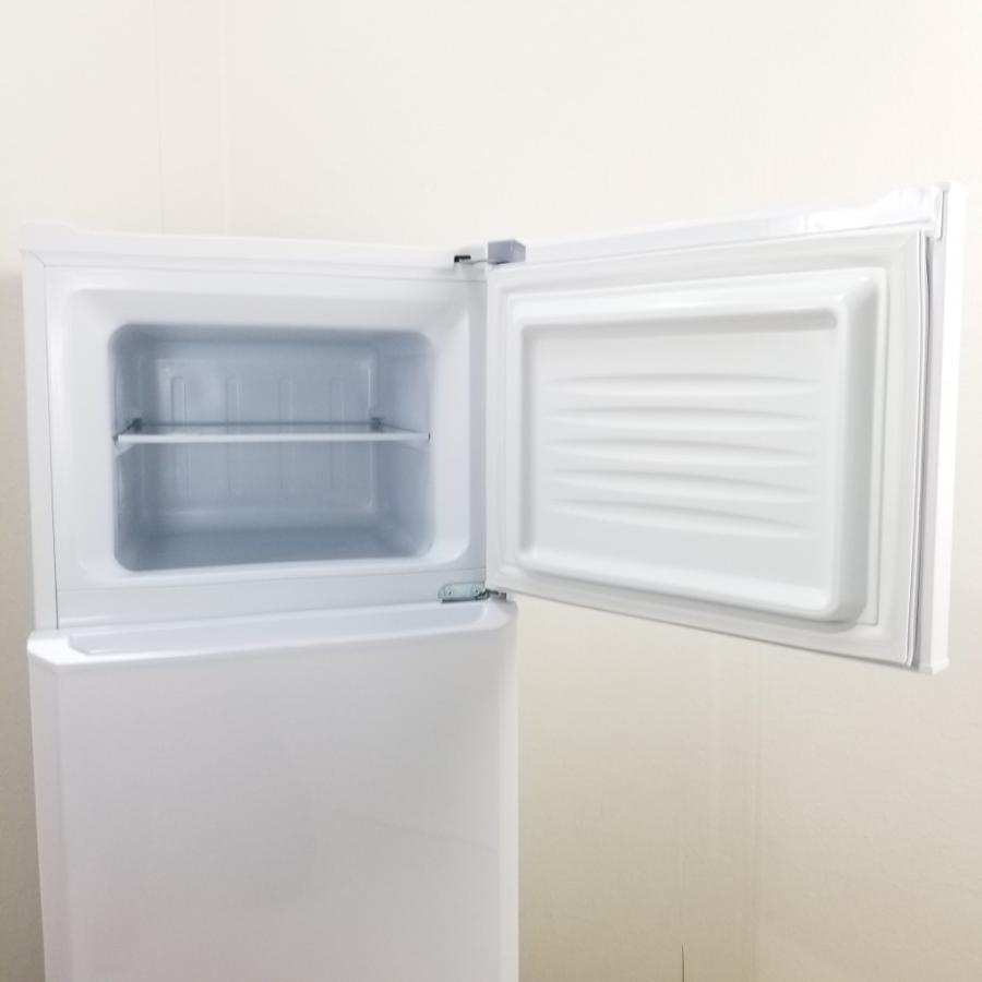 中古 121L 2ドア冷蔵庫 ハイアール JR-N121A-W 2017年製 ホワイト