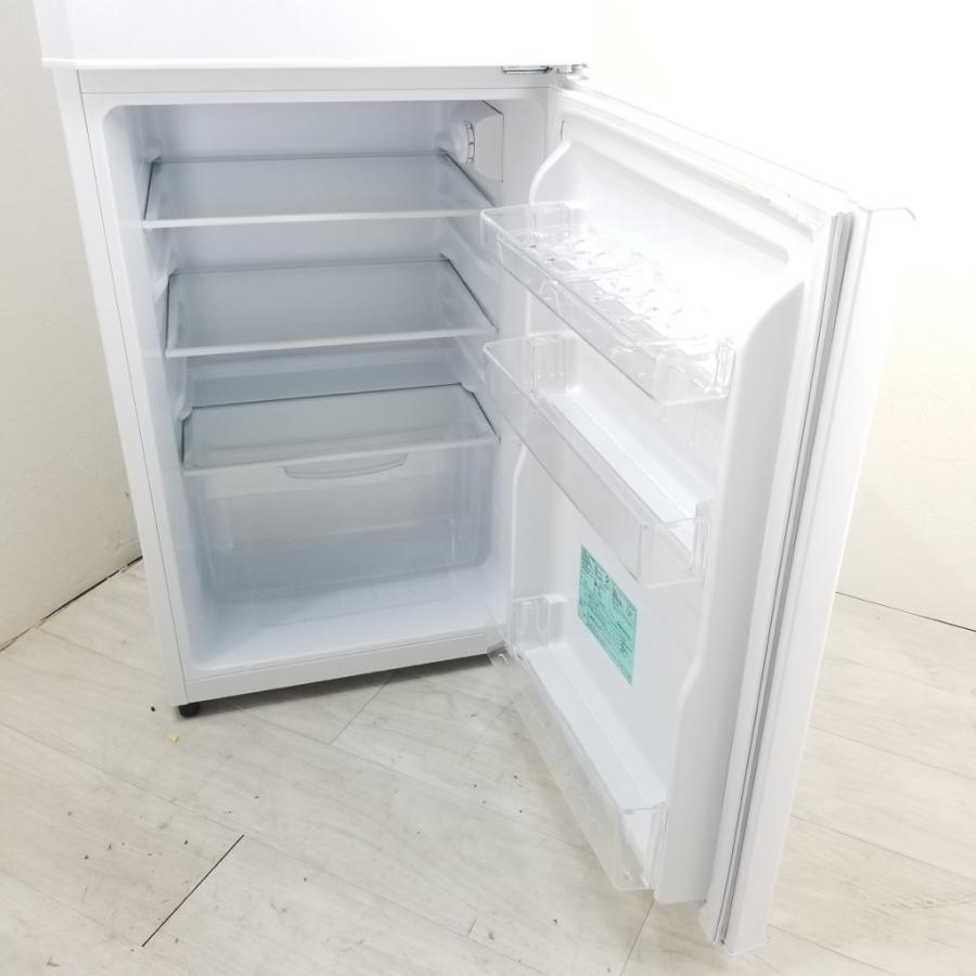 中古 121L 2ドア冷蔵庫 ハイアール JR-N121A-W 2017年製 ホワイト