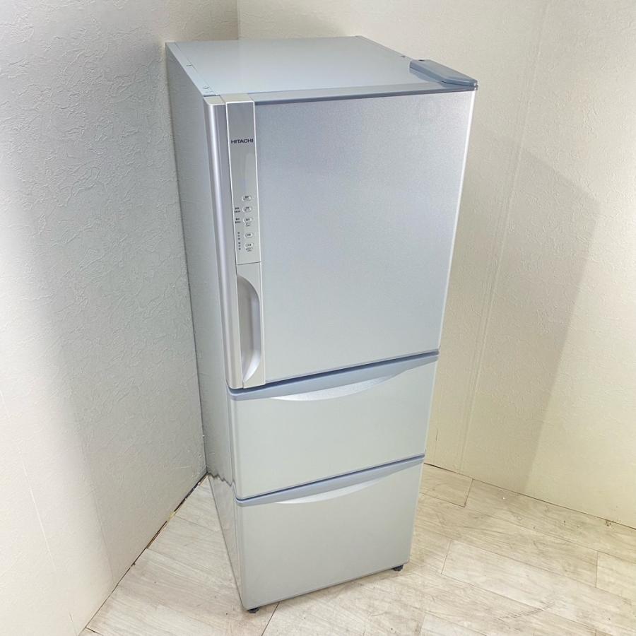 日立（HITACHI） 中古 265L 3ドア冷蔵庫 R-K270EV-S 2015年製 真空