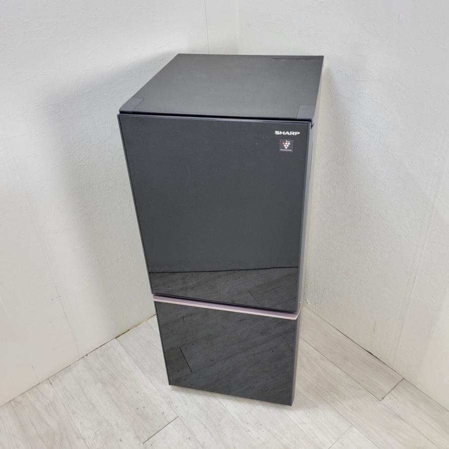 SHARP 中古 137L ガラスドア 2ドア冷蔵庫 シャープ SJ-GD14E-B SHARP 中古 137L ガラスドア 2ドア冷蔵庫 シャープ SJ-GD14E-B