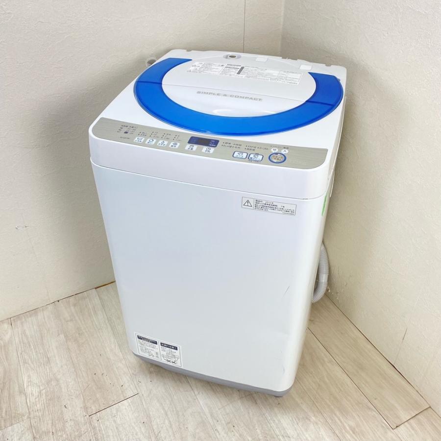 SHARP（シャープ） 中古 全自動洗濯機 7.0kg Ag+イオン ES-GE70R-A