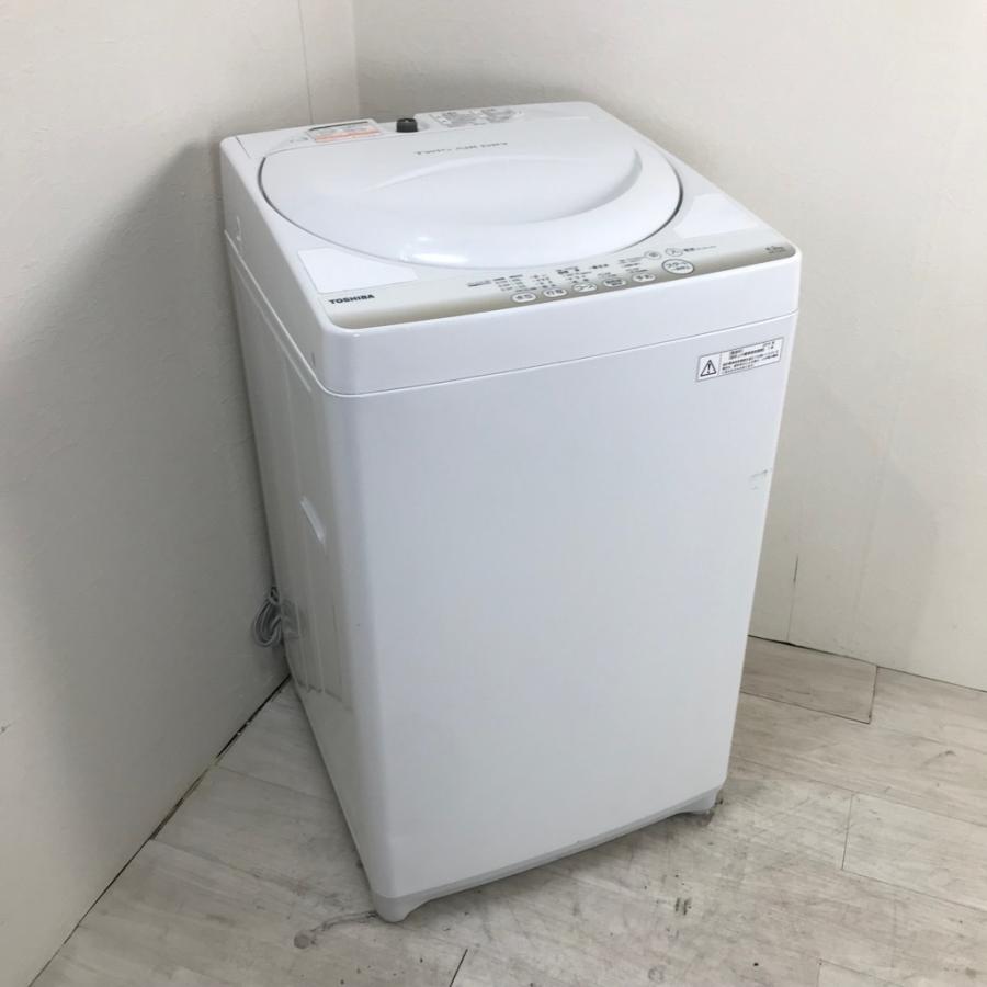 中古 全自動洗濯機 4.2kg 東芝 AW-4S2-W 2015年製 グランホワイト