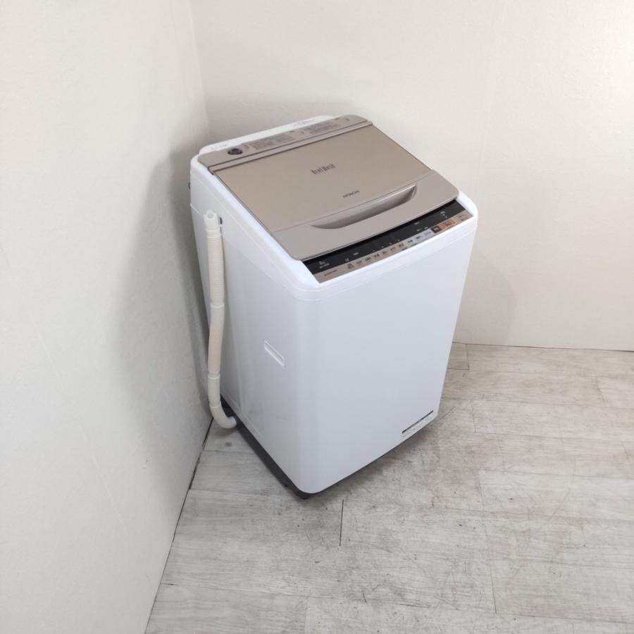 【中古】2018年日立 全自動洗濯機8.0kgビートウォッシュBW-V80B 大幅値下げ 大人気 8.0kg 全自動洗濯機 ビートウォッシュ 日立 BW-V80B