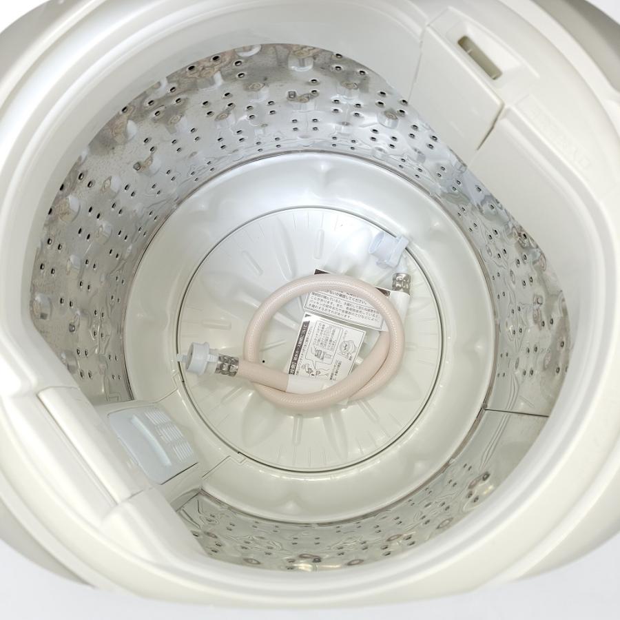 中古 5.0kg 全自動洗濯機 ピュアホワイト 日立 NW-50C 2019年製造 