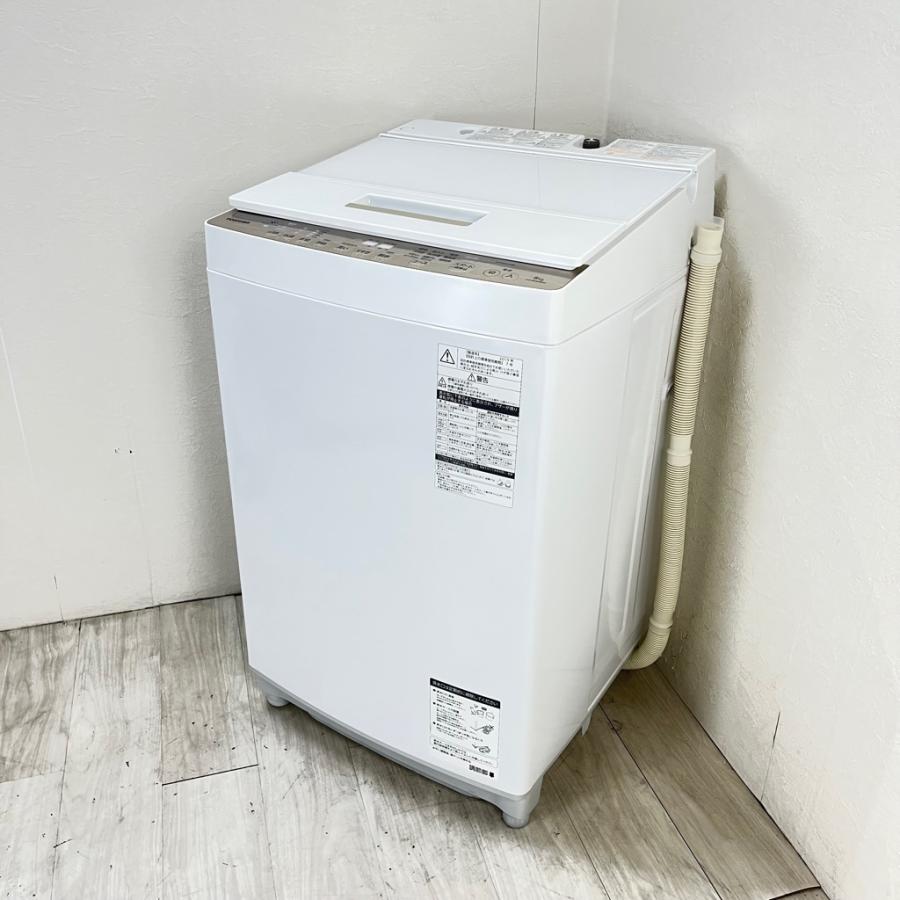 中古 洗濯機 8.0kg 東芝 マジックドラム AW-BK8D8-W ホワイト 2019年製 DDインバーター 低騒音 まとめ洗い