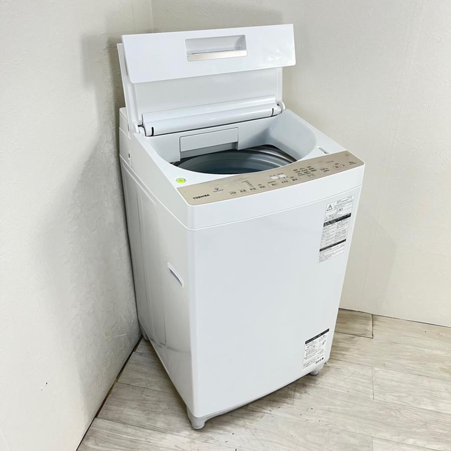 安心の1年保証付！！ TOSHIBA 8.0kg全自動洗濯機 AW-BK8D8 2019年製