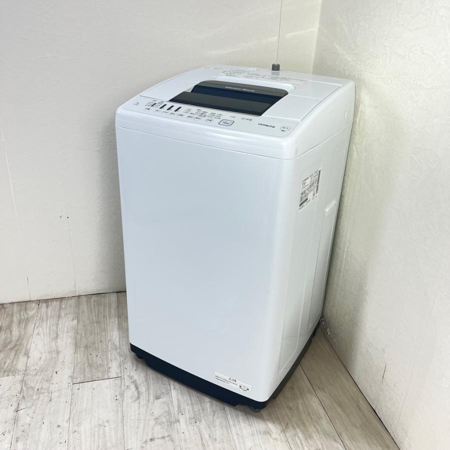 中古品】日立 NW-70F 洗濯機 7.0kg 2021年製