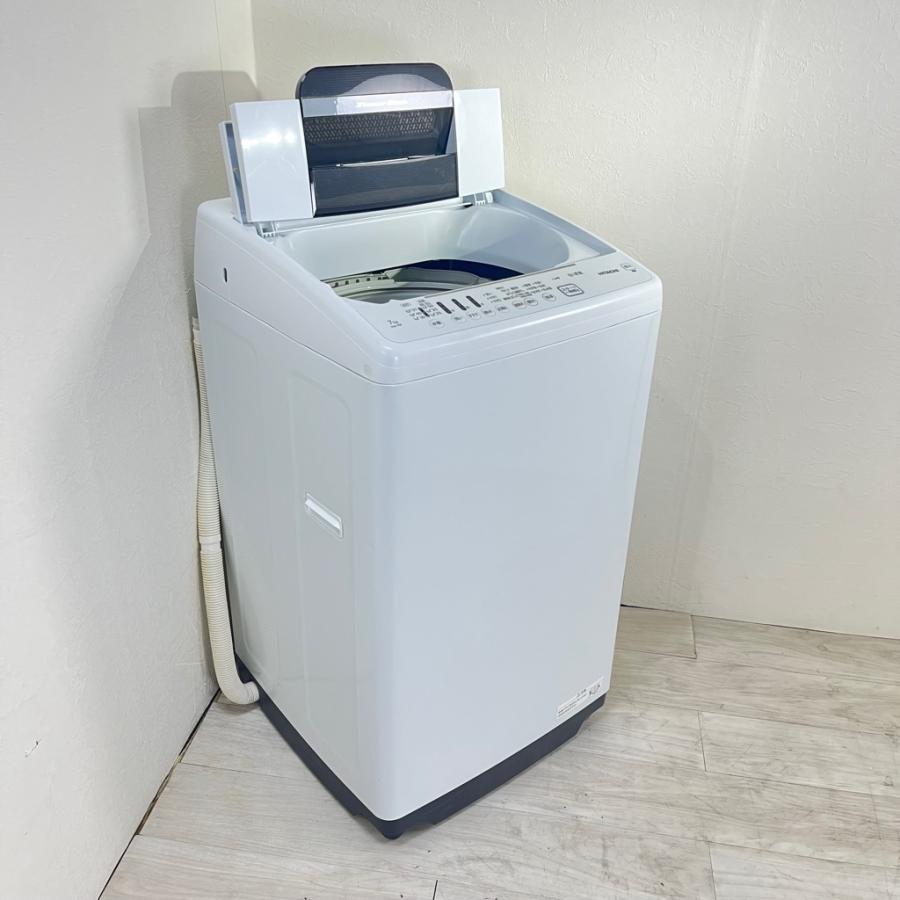 RKGSE-097】特価！日立/7kg/全自動洗濯機/NW-70F/中古品/2021年製/当社