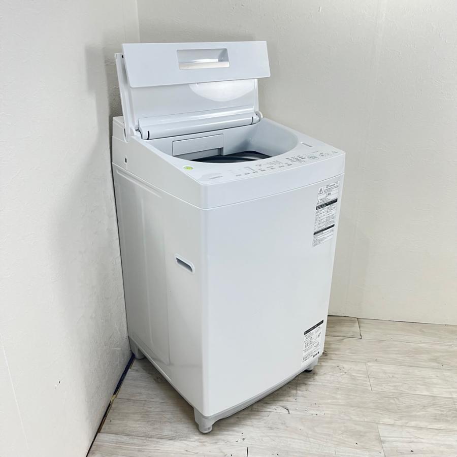 洗濯　東芝　7キロ　2018年式　AW-7D6w 中古 洗濯機 東芝 ZABOON 7.0kg ステンレス槽 AW-7D6-W 2018年製 DD