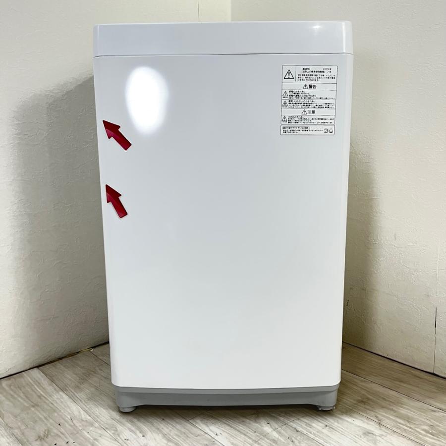 東芝　全自動洗濯機　AW-6G6　6K『中古良品,』2019年式 TOSHIBA 中古 風乾燥 全自動洗濯機 東芝 6.0kg AW-6G6 2019年製