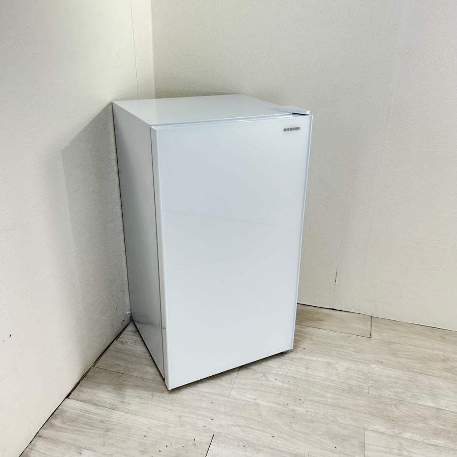 中古 1ドア冷蔵庫 93L アイリスオーヤマ ホワイト KRJD-9GA-W 2019年製 