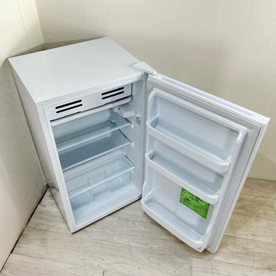 中古 1ドア冷蔵庫 93L アイリスオーヤマ ホワイト KRJD-9GA-W 2019年製 