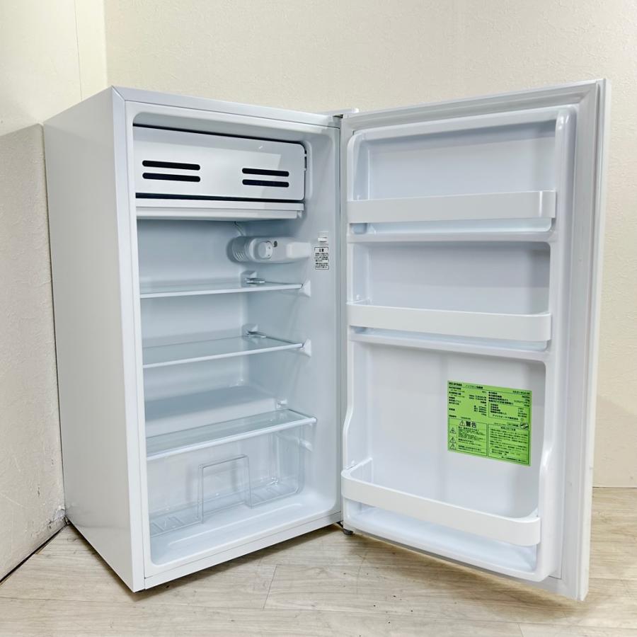 中古 1ドア冷蔵庫 93L アイリスオーヤマ ホワイト KRJD-9GA-W 2019年製