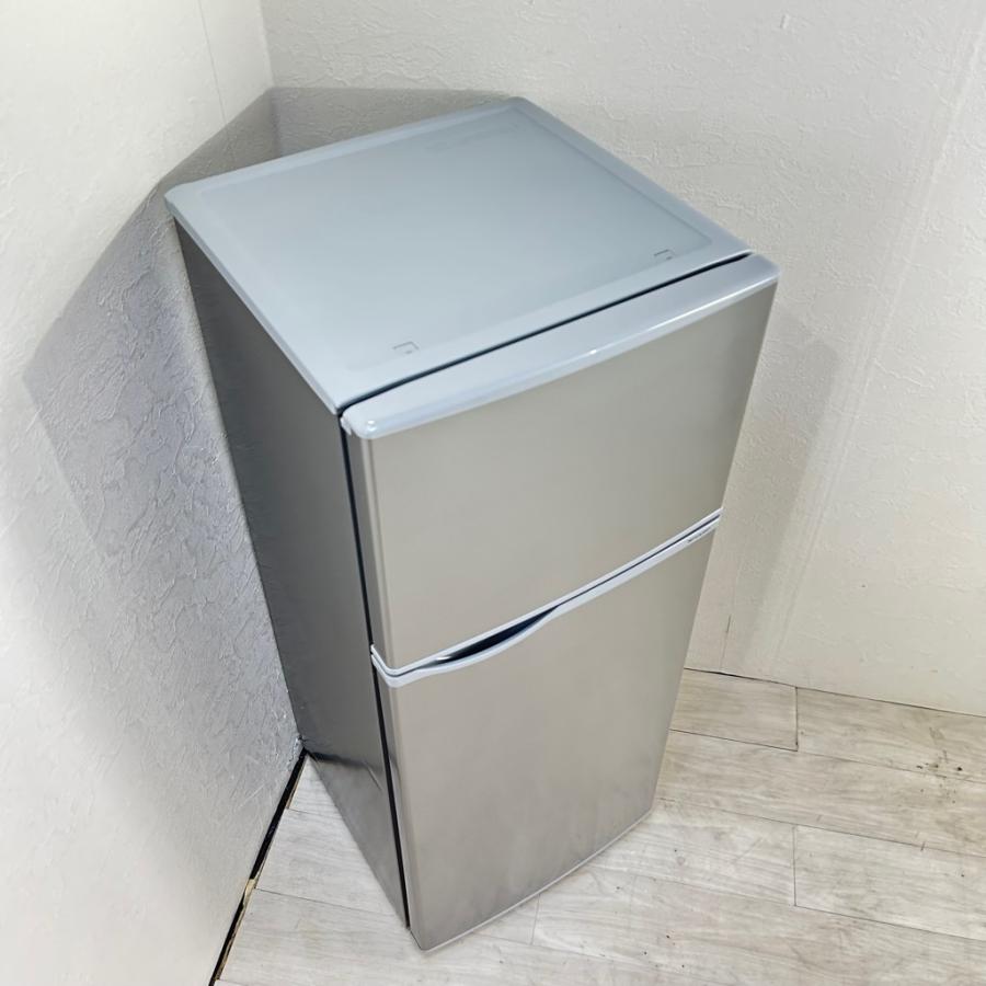 SHARP 中古 128L 2ドア冷蔵庫 シャープ SJ-H13E-S 2021年製