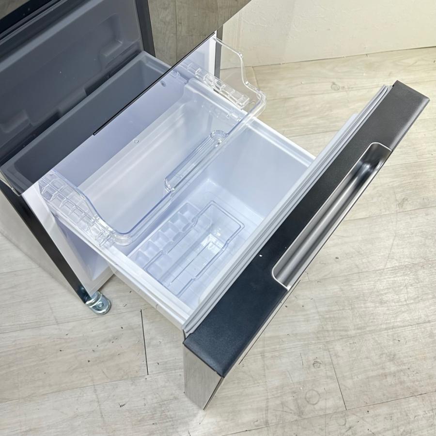 SHARP（シャープ） 中古 152L ガラスドア 2ドア冷蔵庫 SJ-GD15G-B 2021