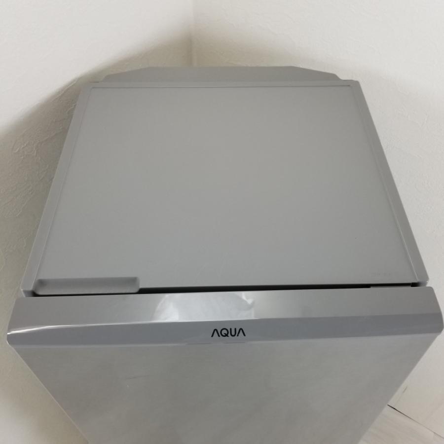 AQUA（アクア） 中古 126L スタイリッシュ 2ドア冷蔵庫 AQR-13G-S 2018