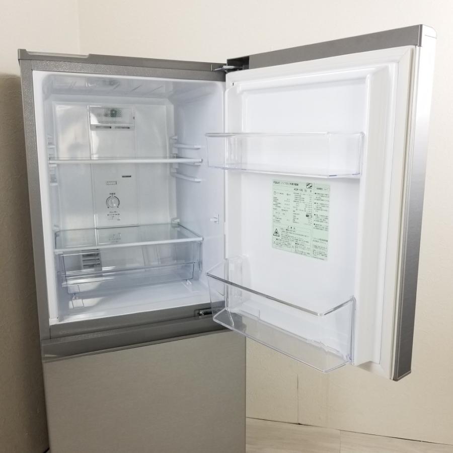 AQUA 中古 126L スタイリッシュ 2ドア冷蔵庫 アクア AQR-13G-S AQUA 中古 126L スタイリッシュ 2ドア冷蔵庫 アクア AQR-13G-S
