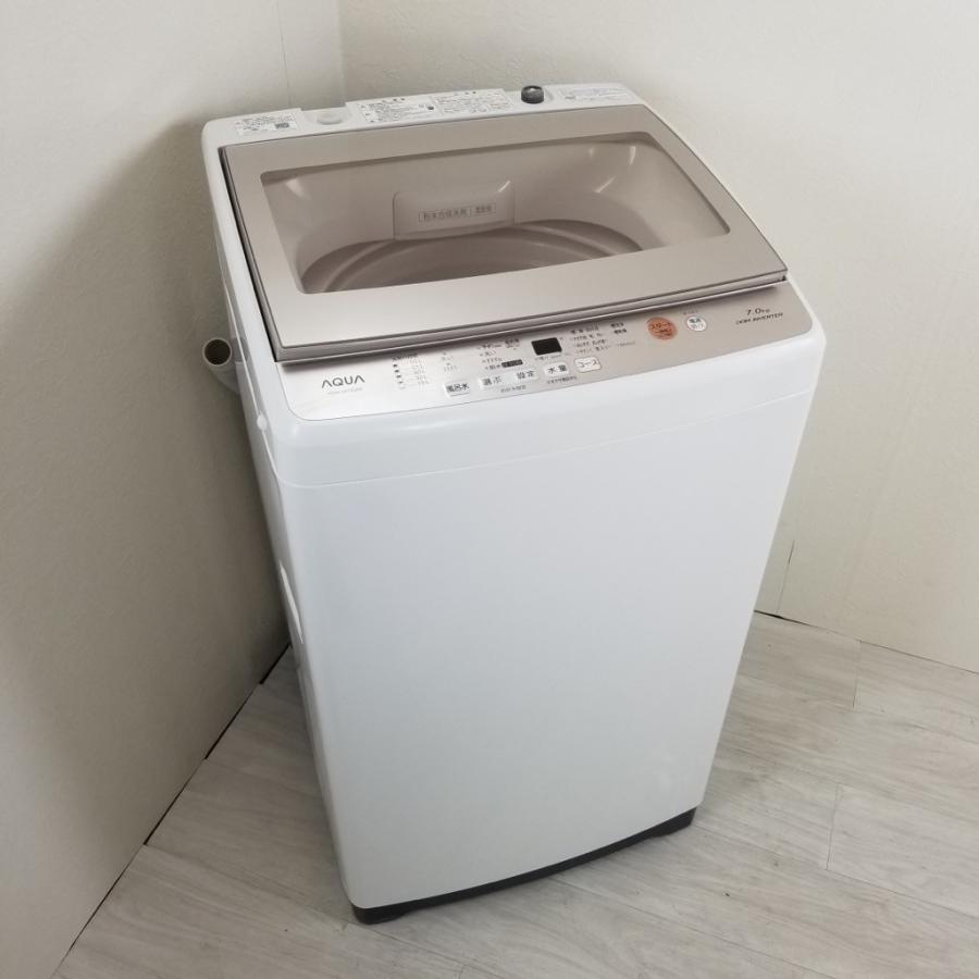RKGSE-806】特価！アクア/AQUQ/7kg/全自動洗濯機/AQW-GV70G/中古/2018