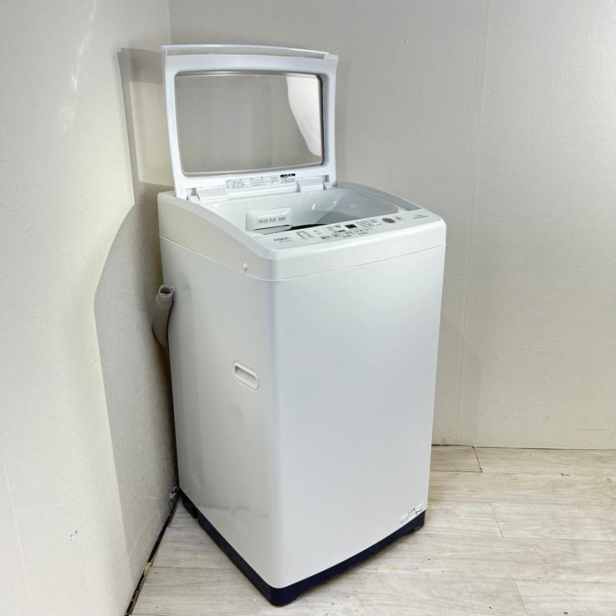 ⭐️ガラストップ7.0kg洗濯機 2021年製□AQUA 洗濯機【7.0kg】ガラストップ