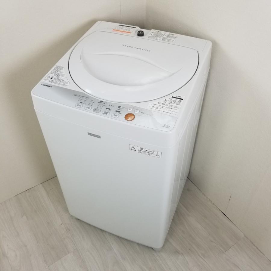 TOSHIBA（東芝） 中古 4.2kg 全自動洗濯機 AW-42SMC 2013年〜2014年製