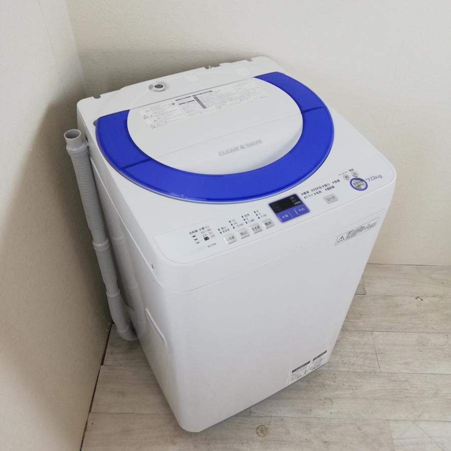 SHARP 中古 7.0kg 全自動洗濯機 シャープ ES-T706-A 2013年 SHARP 中古 7.0kg 全自動洗濯機 シャープ ES-T706-A 2013年
