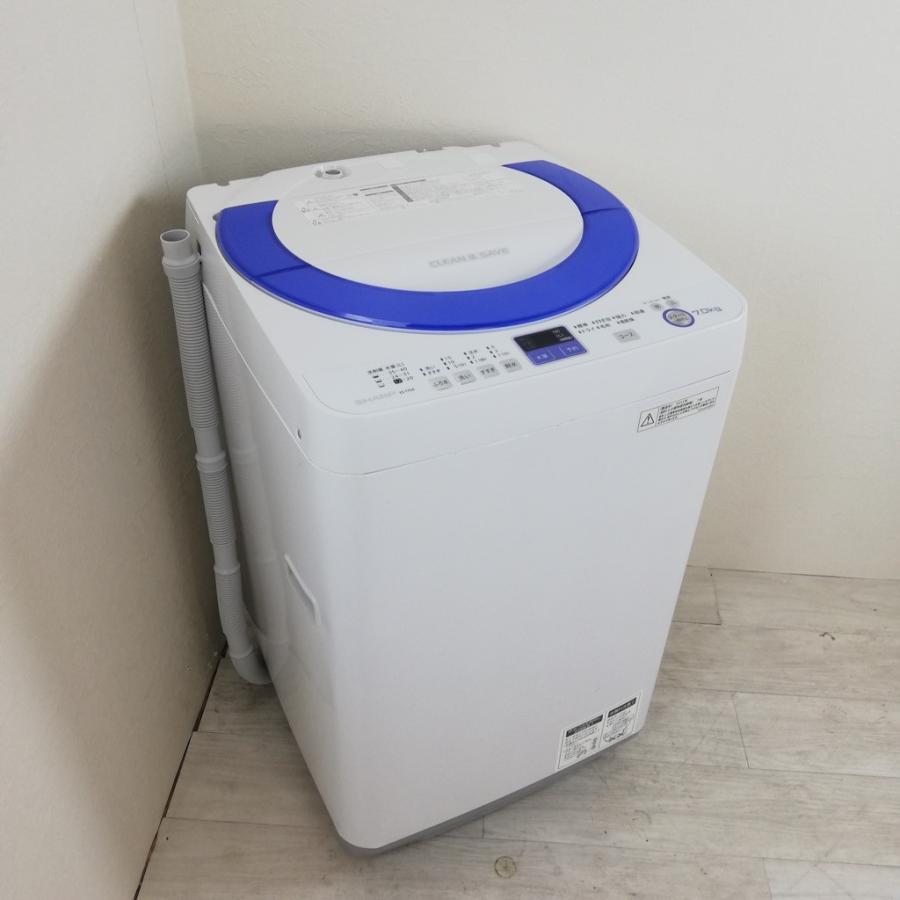 SHARP 中古 7.0kg 全自動洗濯機 シャープ ES-T706-A 2013年 SHARP 中古 7.0kg 全自動洗濯機 シャープ ES-T706-A 2013年