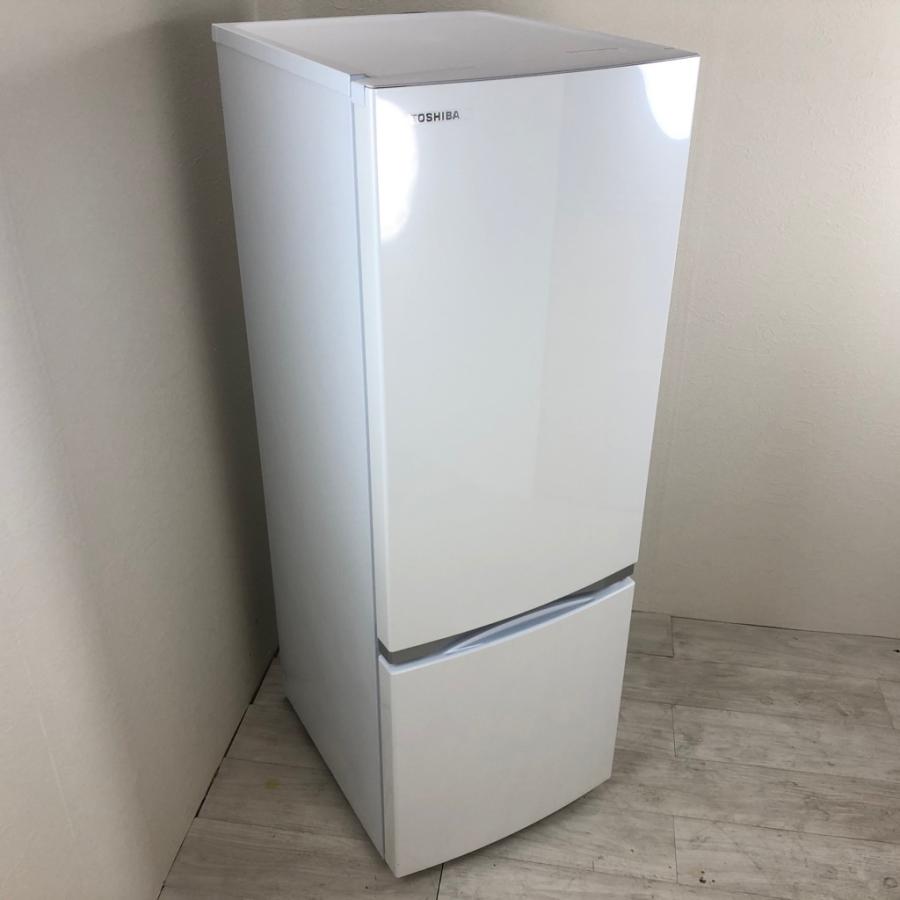 vegeta 中古 東芝 170L 2ドア冷蔵庫 GR-P17BS-W 2019年製 ホワイト 新