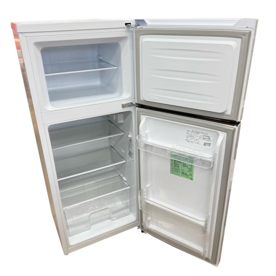 ハイセンス ノンフロン冷凍冷蔵庫 HR-B12C 21年製 動作確認済 中古品 中古 120L 右開き 2ドア冷蔵庫 ハイセンス HR-B12C 2020〜2021年