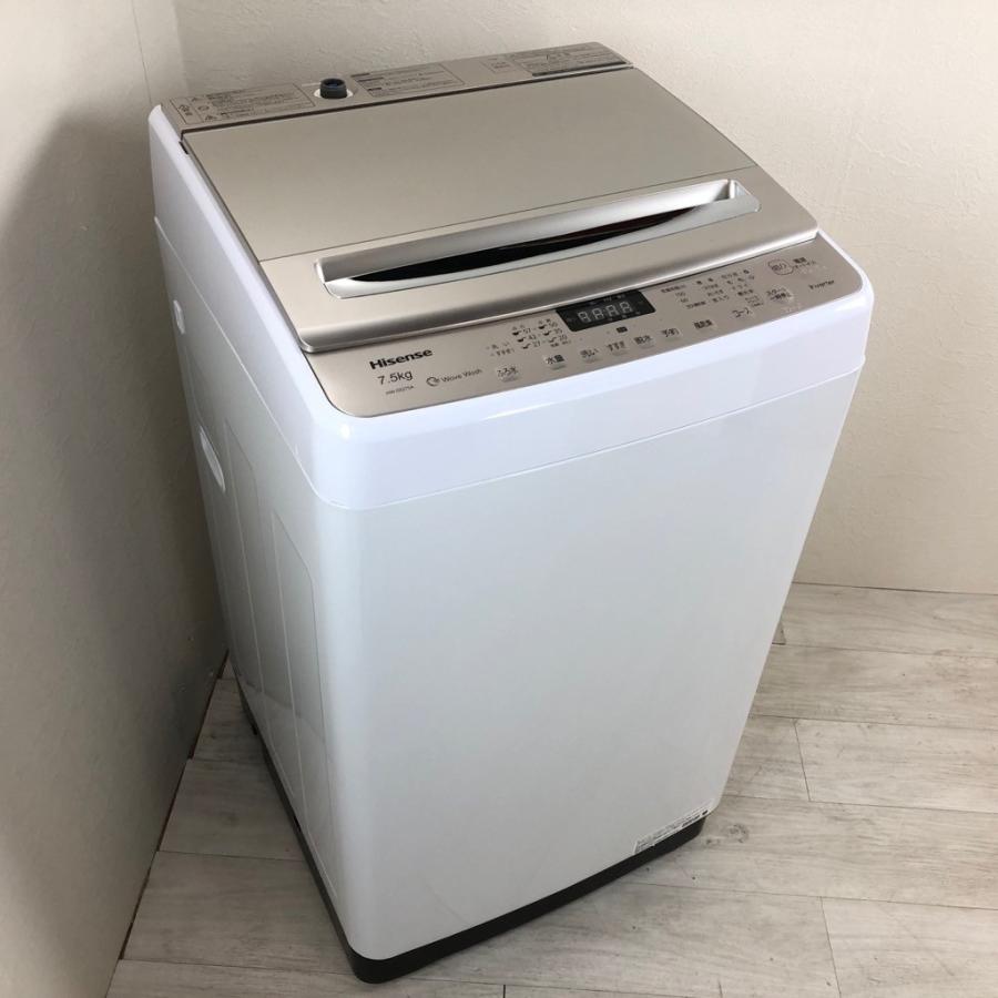 ハイセンス 中古 全自動洗濯機 送風乾燥 7.0kg HW-DG75A 2017年 ハイセンス 中古 全自動洗濯機 送風乾燥 7.0kg HW-DG75A 2017年