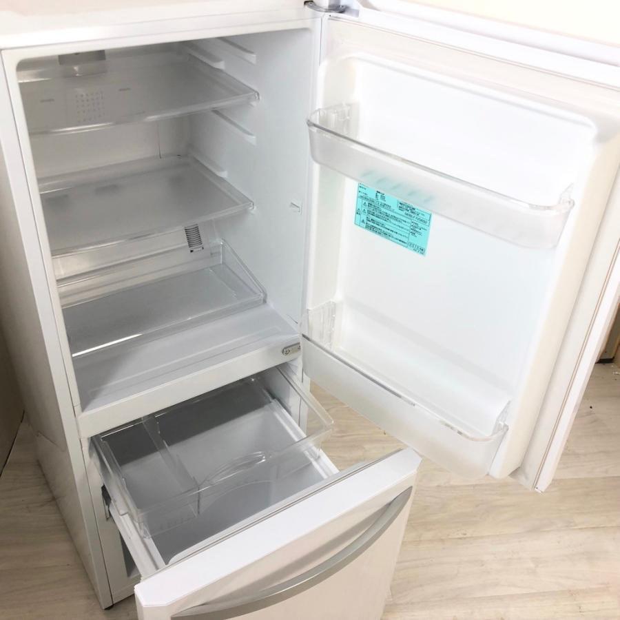 中古 c 138L 2ドア冷蔵庫 ハイアール JR-NF140H-W 2014年〜2015