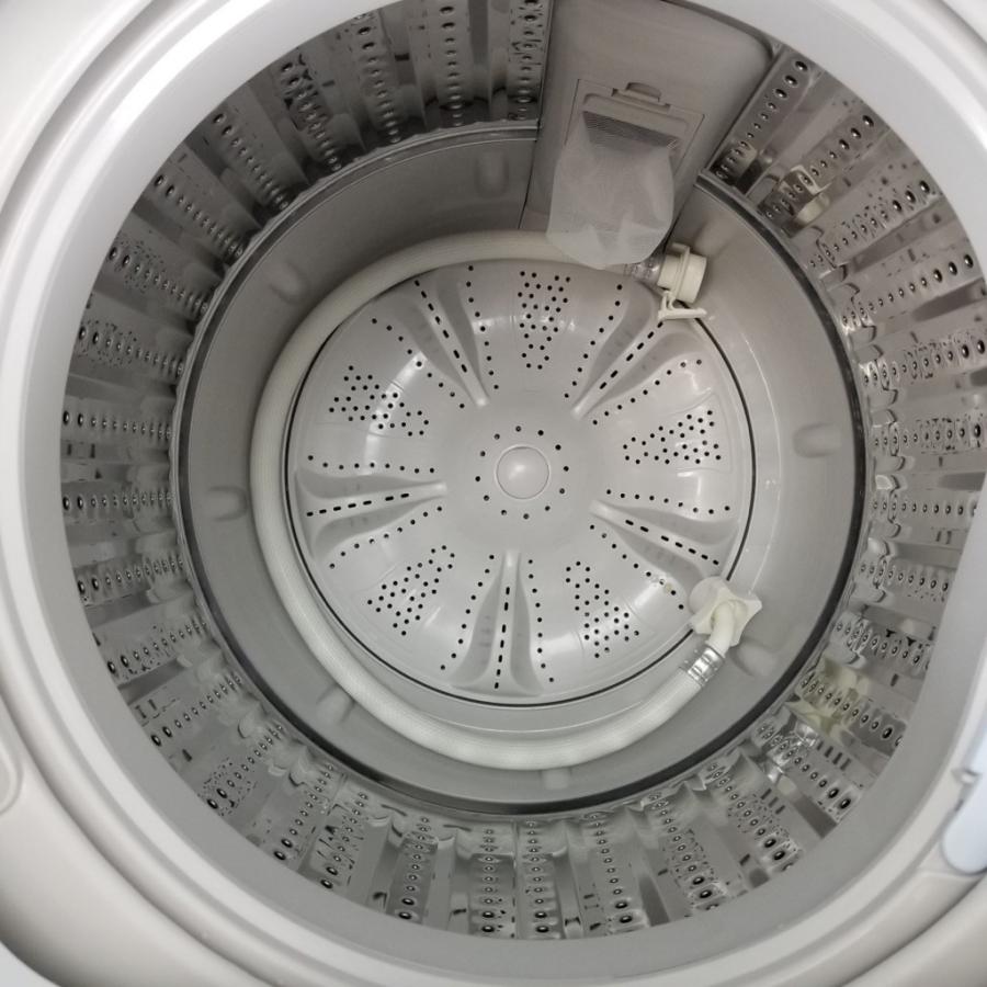 中古 7.0kg 洗濯機 送風乾燥機能 ハイアール JW-C70A-W 2018年製