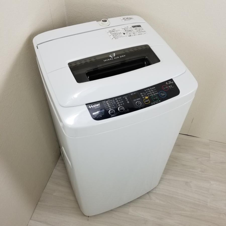 中古 洗濯機 ハイアール 4.2kg JW-K42F-K 2011年〜2013年製造 スリム