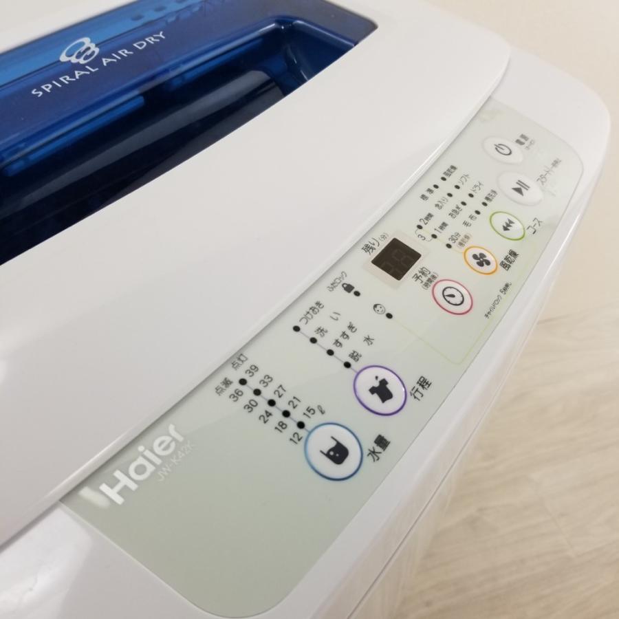 中古 洗濯機 4.2kg ハイアール 2015年〜2016年製 JW-K42K-W
