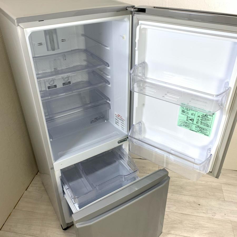 三菱（MITSUBISHI） 中古 人2ドア冷蔵庫 サファイアブラック 自動