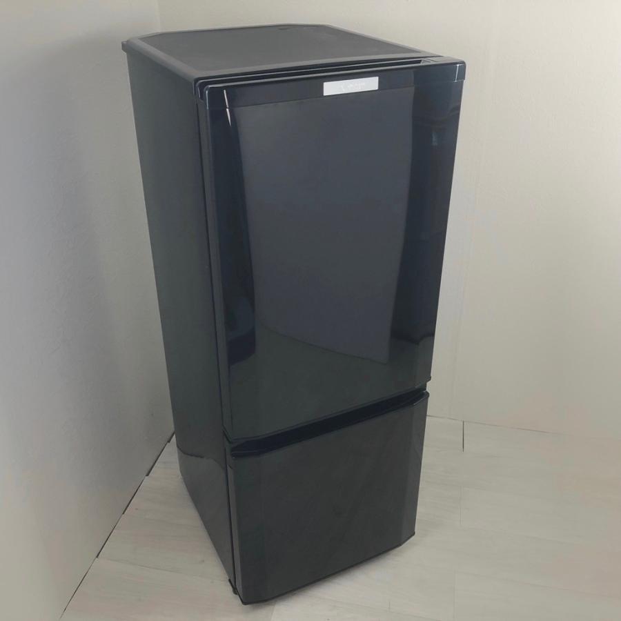 三菱（MITSUBISHI） 中古 146L 2ドア冷蔵庫 サファイアブラック 三菱