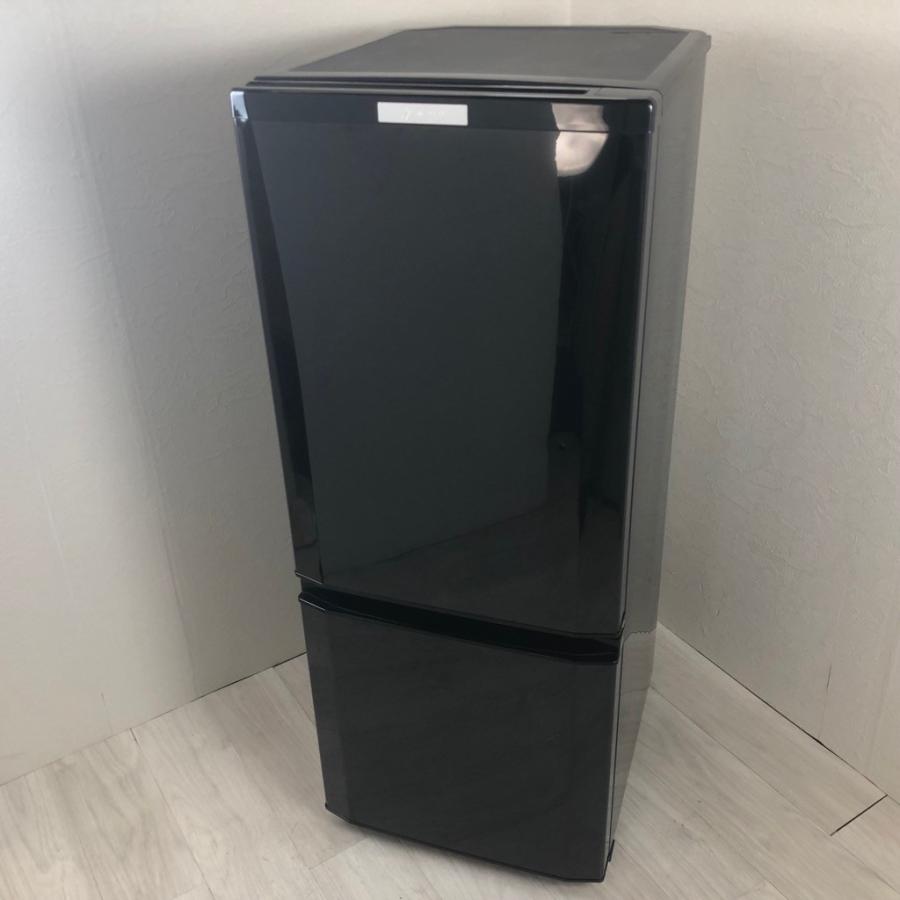 三菱（MITSUBISHI） 中古 146L 2ドア冷蔵庫 サファイアブラック 三菱