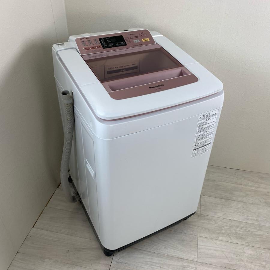 Panasonic 8.0kg 全自動洗濯機 NA-FA80H1 2015年製