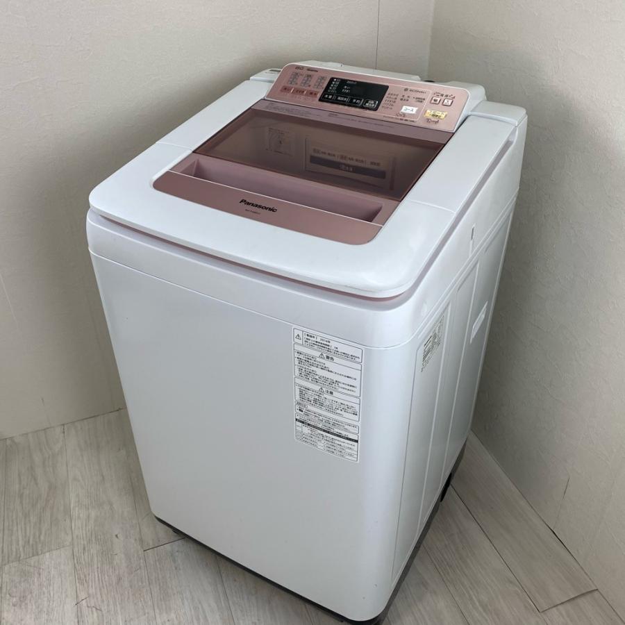 Panasonic（パナソニック） 中古 8.0kg 送風乾燥機能付 全自動洗濯機 