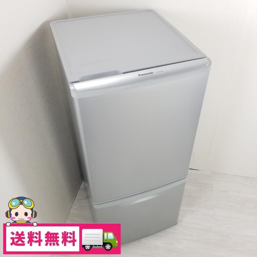 中古 138L 2ドア冷蔵庫 パナソニック NR-B144W-S 2011年〜2012年製 
