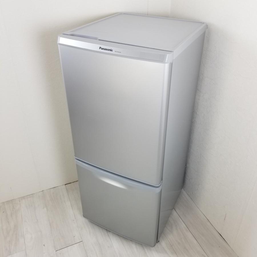 中古 2ドア冷蔵庫 パナソニック NR-B146W-S 138L 自動霜取りファン式  