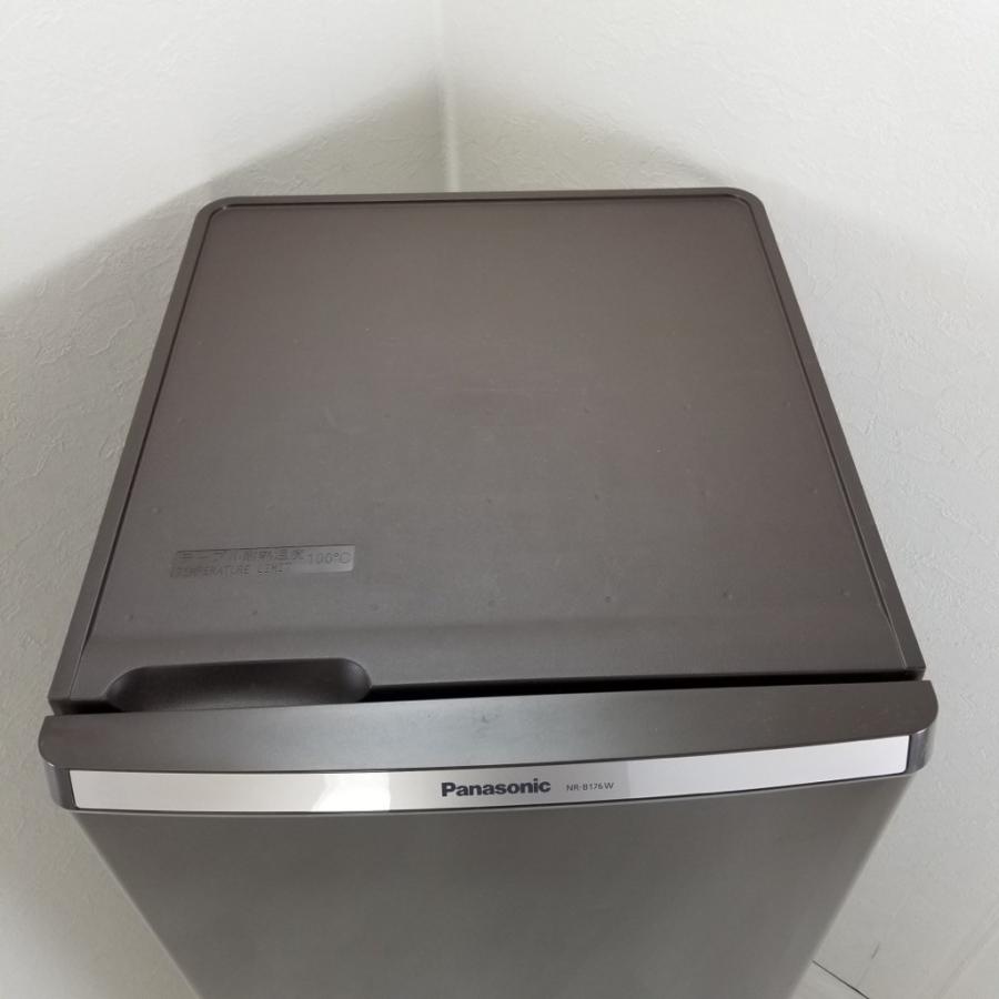 Panasonic ノンフロン冷蔵庫 NR-B176W-T 168L　中古 中古 168L 2ドア冷蔵庫 ブラウン パナソニック NR-B176W-T 2014