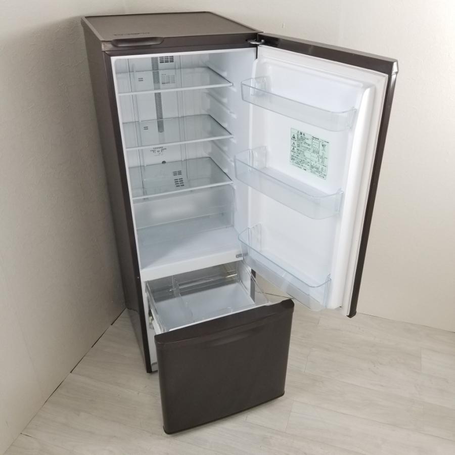 Panasonic ノンフロン冷蔵庫 NR-B176W-T 168L　中古 Panasonic 中古 168L 2ドア冷蔵庫 自動霜取りファン式 ブラウン