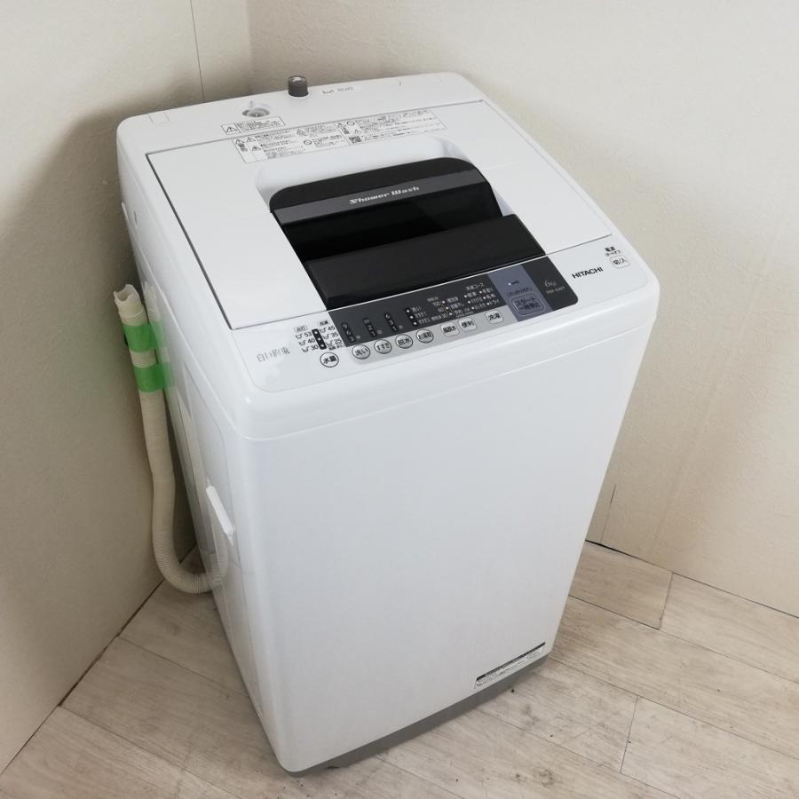 愛知岐阜/送料込★日立　6kg洗濯機　白い約束　NW-6MY　2012年製 2013年式 6kg HITACHI 洗濯機 NW-6SY - メルカリ