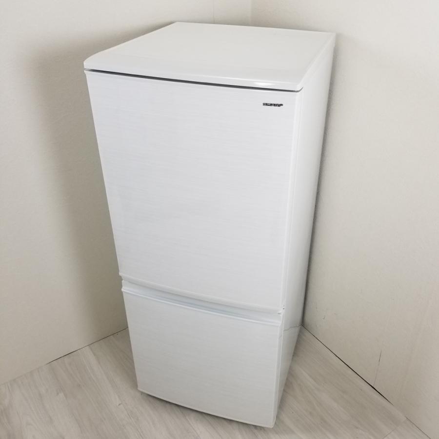 SHARP 中古 137L つけかえどっちもドア 2ドア冷蔵庫 シャープ SJ
