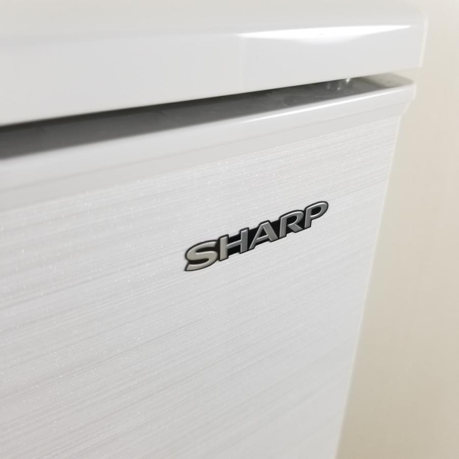 ★美品★2ドア冷蔵庫 2018年製 シャープ SJ-D14D【江戸川区送料無料】137リットル 高年式 SJ-D14D-W 冷蔵庫 ホワイト系 [137L /2ドア /右開き/左開き付け替え