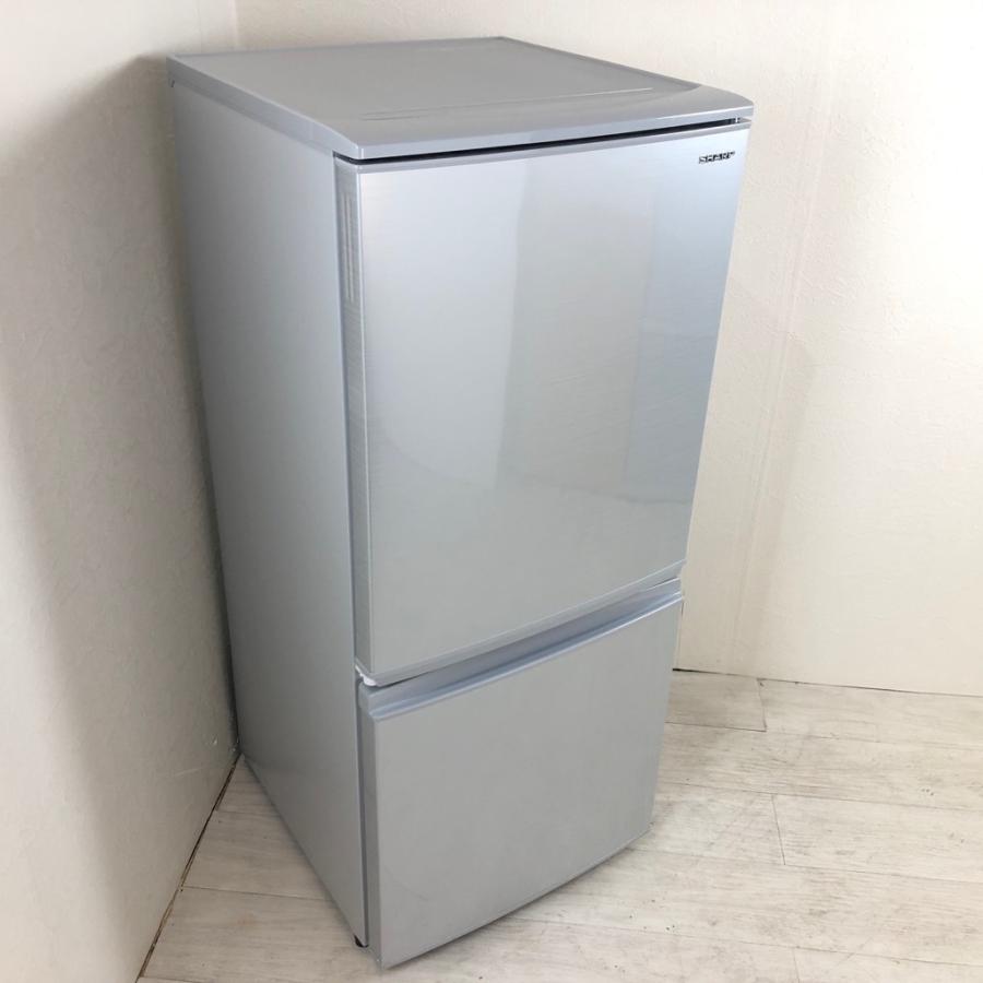 SHARP（シャープ） 中古 137L つけかえどっちもドア 2ドア冷蔵庫 SJ