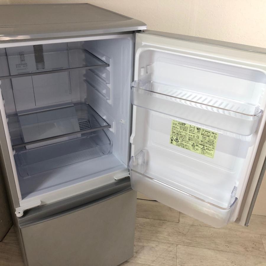 SHARP（シャープ） 中古 137L つけかえどっちもドア 2ドア冷蔵庫 SJ
