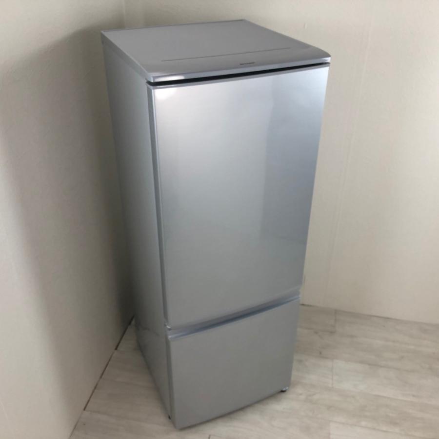 SHARP（シャープ） 中古 2ドア冷蔵庫 つけかえどっちもドア 167L SJ 